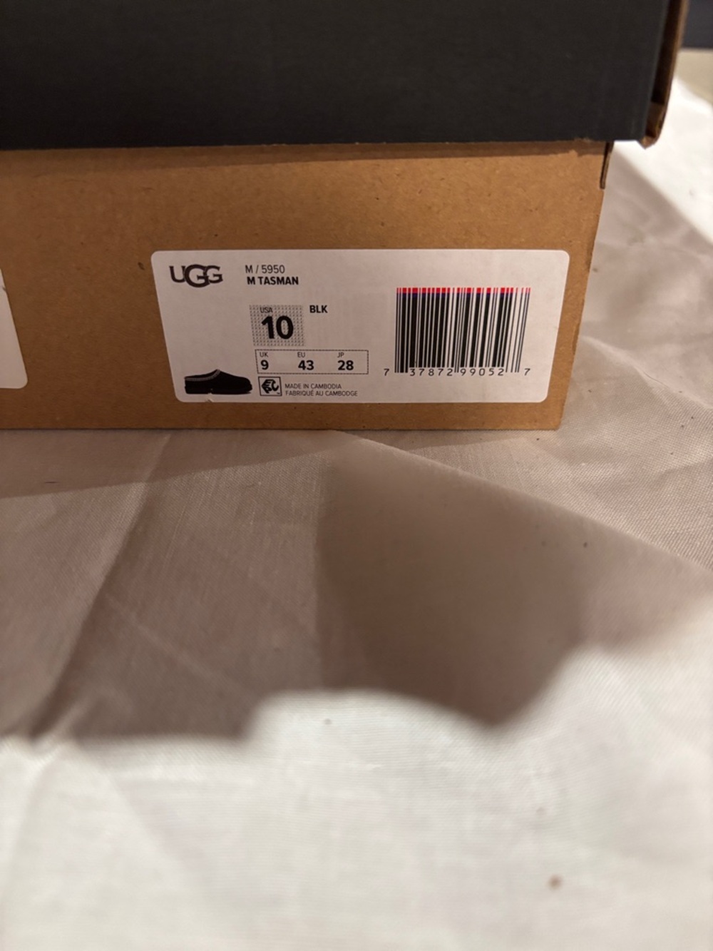 UGG Tasman Slippers - Black